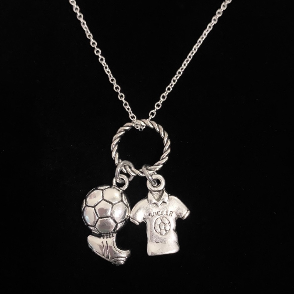 Soccer Charm Necklace